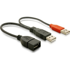 Delock - Y-Splitter USB 2.0 - 23cm - in + out