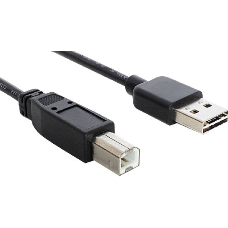 Delock Kabel EASY USB 2.0-A> B Plug/Plug 3m