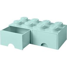 Room Copenhagen LEGO Brick Drawer 8 aquablue - RC40061742