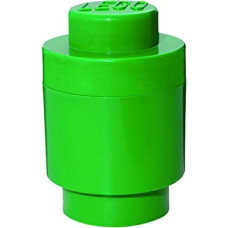 Room Copenhagen LEGO Storage Brick 1 round green - RC40301734