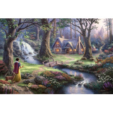 Schmidt Spiele Puzzle Thomas Kinkade: Disney Snow White 1000 Puzzle