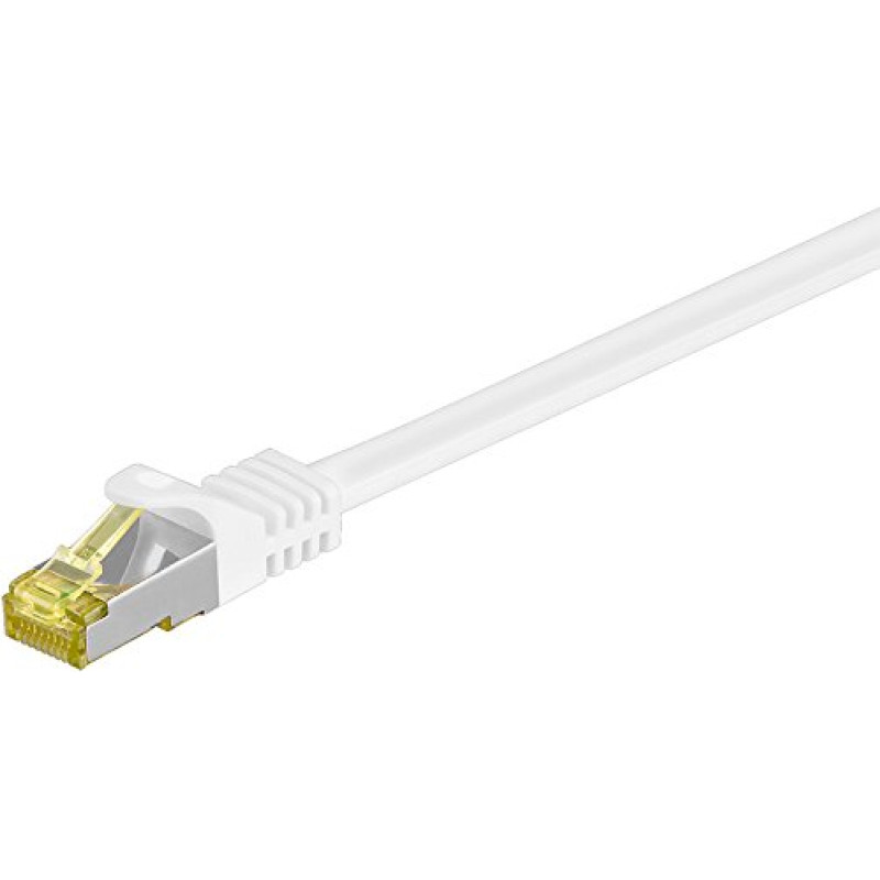 Goobay Patch cable SFTP m.Cat7 white 7,50m - LSZH