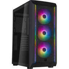 Silverstone Technology SilverStone SST-FA511Z-BG, tower case (black, tempered glass)