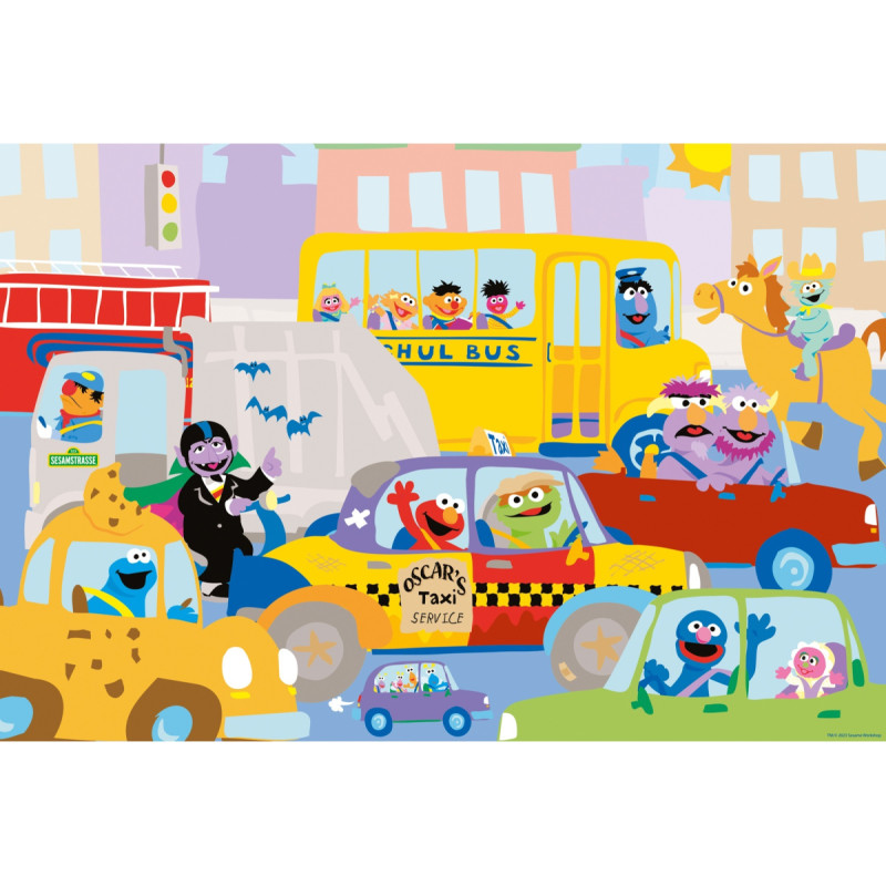 Schmidt Spiele Schmidt games in traffic, jigsaw puzzle (100 pieces)