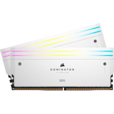 Corsair DDR5 - 48GB - 7200 - CL - 36 (2x 24 GB) dual kit (white, CMP48GX5M2X7200C36W, Dominator Titanium, INTEL XMP)