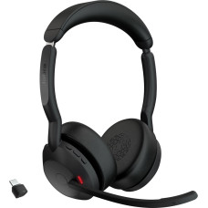 Jabra Evolve2 55 (black, stereo, UC, USB-C, Link380c)