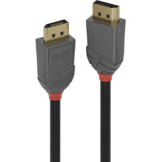 Lindy Lindy DisplayPort 1.2 cable Anthra Line (black, 7.5 meters)