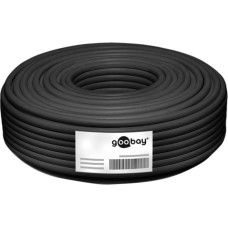 Goobay Outdoor Network Cable Cat.7 S/FTP (PiMF) (black, 100 meters)