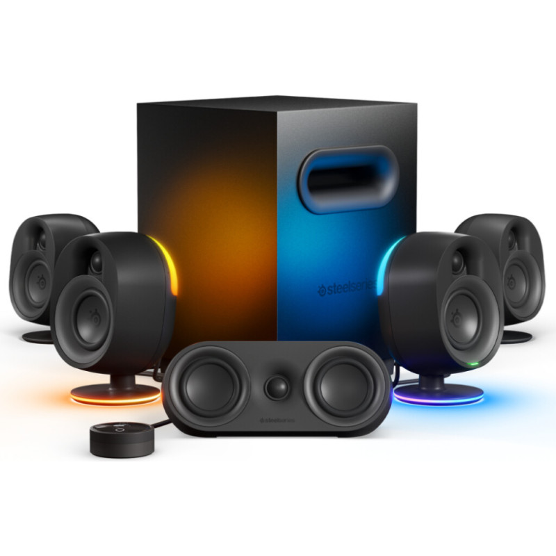 Steelseries Arena 9, speakers (black, 3.5 mm jack, Bluetooth, optical input)