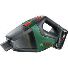 Bosch Universal Vac 18 Dulkių siurblys-šluota „du viename“ Baterija Sausa Bemaišis Juoda, Žalia 2,5 Ah