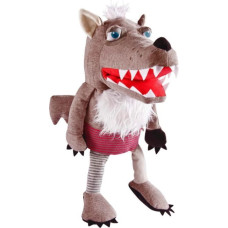 Haba hand puppet Wolf Grisbert, play figure (37 cm)