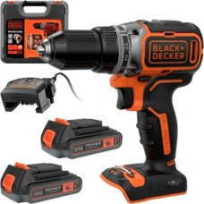 Black+Decker WKRĘTARKA 18V BL186KB 52Nm 2x2,0Ah BL