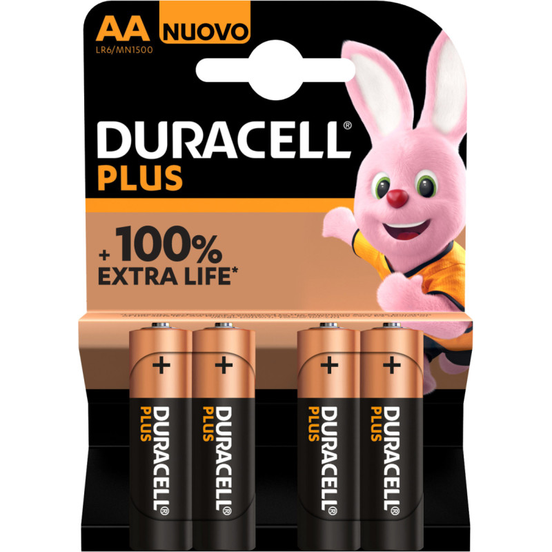 Duracell Plus 100 Vienkartinė baterija AA Šarminis