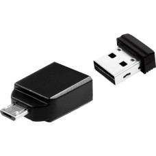 Verbatim Store' n' Go Nano USB atmintukas 16 GB USB A tipo 2.0 Juoda