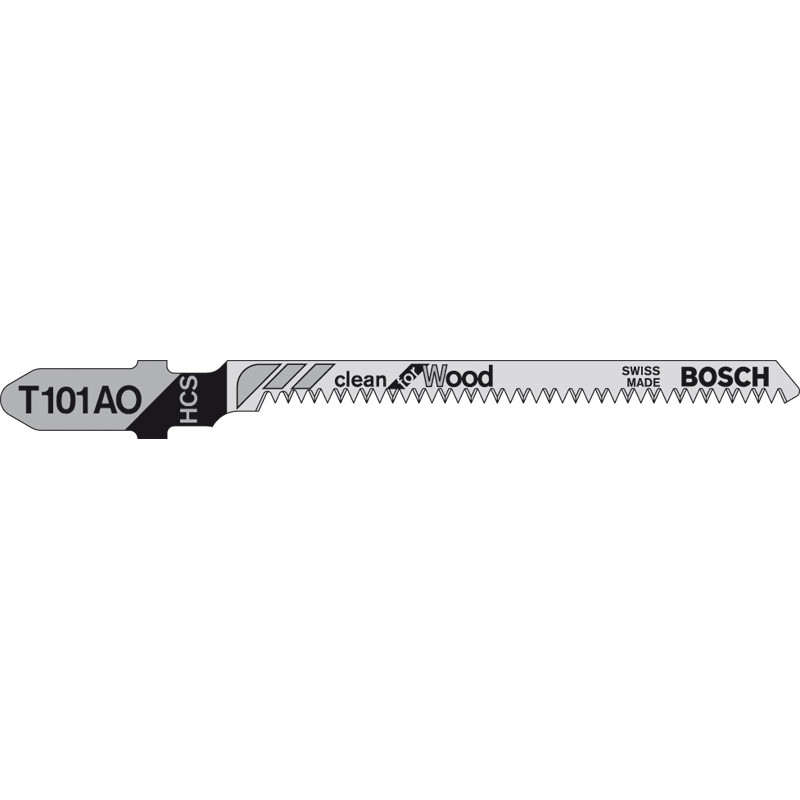 Bosch JIGSAW BLADE T101AO 5PCS PLYWOOD