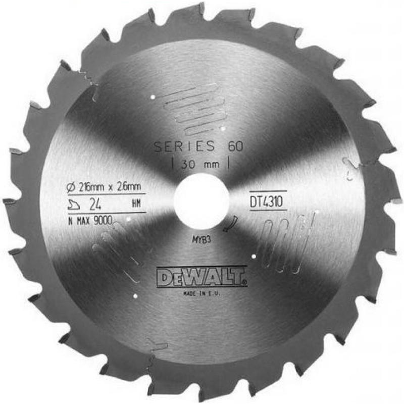 Dewalt PIŁA TARCZ.216x30mmx24z