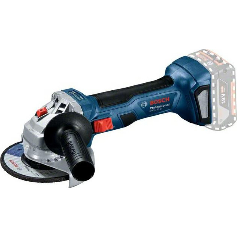 Bosch ANGLE GRINDER 125MM 18V GWS 180-LI BODY ONLY