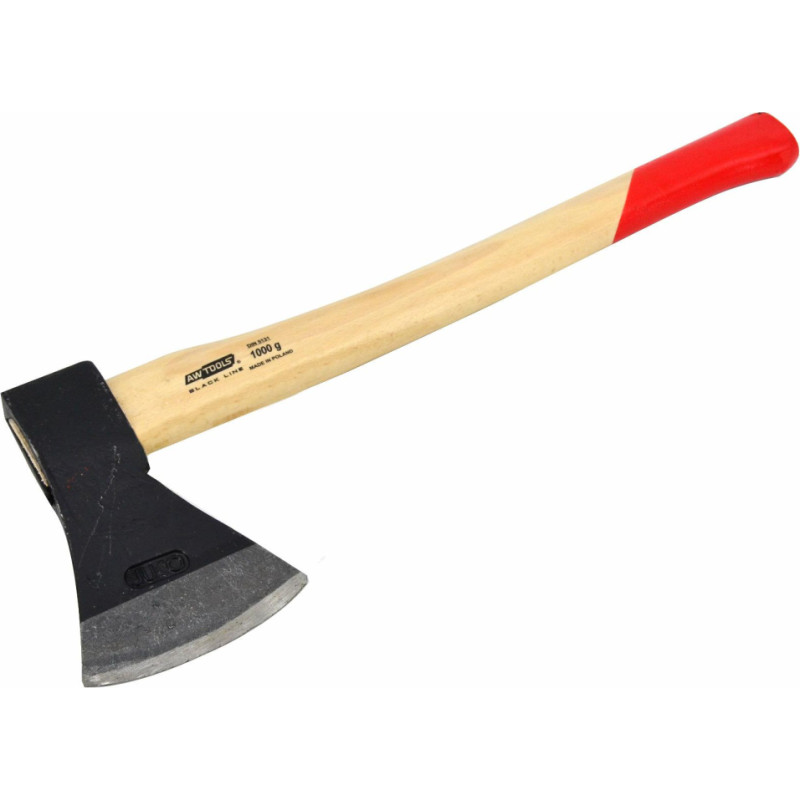 Awtools AW CHOPPING AXE 1.0 kg/ WOOD HANDLE BL