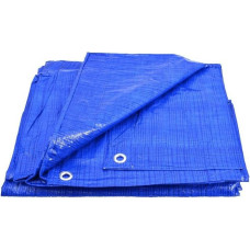 Awtools AW TARPAULIN COVER FABRIC BLUE 70g 20* 20m