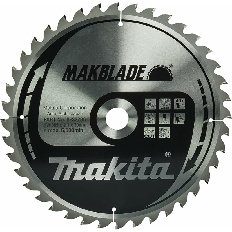 Makita PIŁA TARCZOWA  305x30x40z MAKBLADE DREWNO