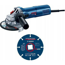 Bosch SZLIFIERKA KĄT. 125mm/ 900W GWS 9-125 S REG.OBR. +TARCZA TNĄCA CARBIDE