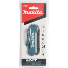 Makita ZESTAW KOŃCÓWEK WKRĘTAKOW. IMPACT BLACK 25mm /10szt.