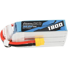 Gens Ace 1800mAh 22.2V 45C 6S1P Lipo Battery Pack