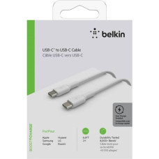 Belkin USB-C/USB-C Cable 2m PVC, white CAB003bt2MWH