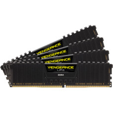 Corsair DDR4 64GB 2666-16 Vengeance LPX Black Quad