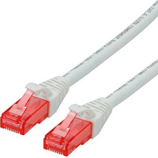 Goobay Patch cable Cat6 U/UTP flat white 3,0m