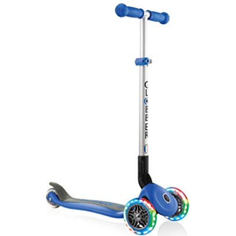 Globber Primo Lights with light rollers, Scooter (Blue)