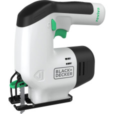 Black+Decker reviva cordless jigsaw, 12 volts (white/black, integrated battery 1.5 Ah)