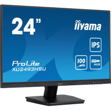 Iiyama ProLite XU2493HSU-B6, LED monitor -24 - black (matt), FullHD, IPS, AMD Free-Sync, 100Hz panel