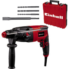 Einhell hammer drill TC-RH 620 4F Kit (black/red, 620 watts, E-Box Basic, incl. drill and chisel)