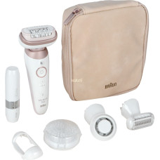 Braun Silk-épil 9 Flex 9-360 3D 40 pincetai Rožinė, Balta