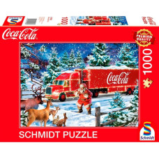 Schmidt Spiele Coca Cola: Christmas Truck, Puzzle (1000 pieces)