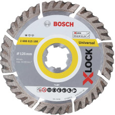 Bosch X-LOCK diamond cutting disc Standard for Universal, 125mm (O 125mm x 22.23 x 2 x 10)