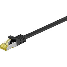 Goobay Patch cable SFTP m.Cat7 black 7,50m - LSZH