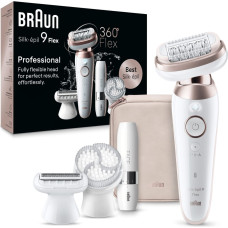 Braun Silk-épil 9 Flex 9-360 3D 40 pincetai Rožinė, Balta