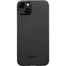 Pitaka MagEZ Case 4 600D for iPhone 15 Plus Black/Grey Twill