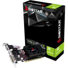 Biostar Graphics Card|BIOSTAR|NVIDIA GeForce GT 730|4 GB|DDR3|128 bit|PCIE 2.0 16x|Memory 1333 MHz|GPU 730 MHz|Single Slot Fansink|1x15pin D-sub|1xDVI-D|1xHDMI|VN7313TH41