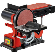 Einhell stand band disc sander TC-US 380, belt sander (red/black, 300 watts)