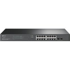 Tp-Link Switch|TP-LINK|JetStream|TL-SG2218P|Desktop/pedestal|16x10Base-T / 100Base-TX / 1000Base-T|2xSFP|PoE+ ports 16|150 Watts|TL-SG2218P