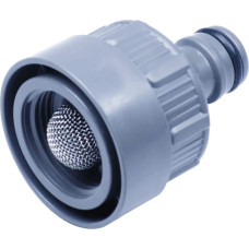 Gardena Tap Connector with Water Stop (grey, for Water Plug 8254, Water Socket 8250, 8266)