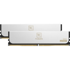 Team Group DDR5 - 96GB - 6800 - CL - 36 (2x 48 GB) dual kit, RAM (white, CTCWD596G6800HC36DDC01, T-CREATE EXPERT)