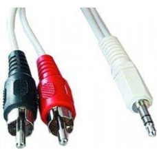 Gembird CABLE AUDIO 3.5MM TO 2RCA 2.5M/CCA-458-2.5M GEMBIRD