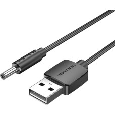 Vention Cable USB-A to DC 3,5mm barrel jack Vention CEXBG 5V 1,5m black