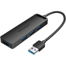 Vention USB 3.0 4-Port Hub Vention CHLBB 0.15m, Black