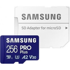 Samsung Memory card microSD PRO Plus MD-MD256SA/EU + adapter