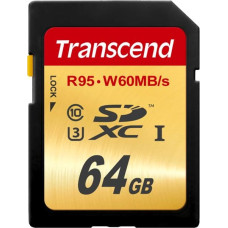 Transcend SDXC              64GB Class 10 UHS-I U3 Ultimate